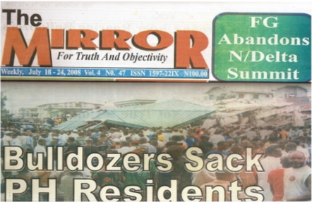 Bulldozers Sack PH Residents