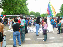 Villa 31 Buenos Aires, Movilizacion 14 diciembre 2007 (1).JPG