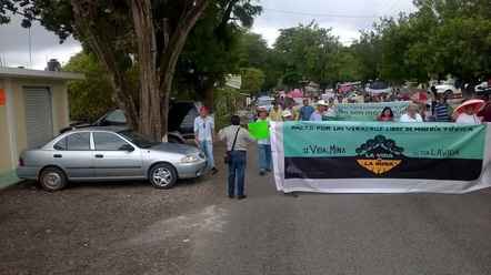 Actopan, Mexico, Clausura social empresa minera Almadex Minerals