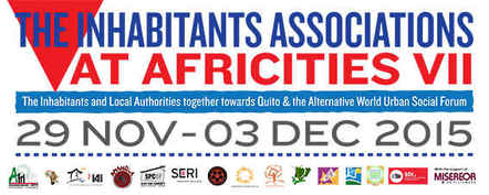 Africities VII, First the Inhabitants!