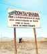 Cartel que indica contaminaciòn