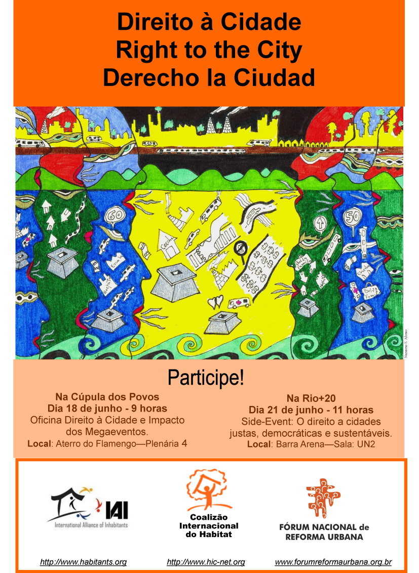 Direito a Cidade na Cupula dos Povos e Rio + 20 (18 06 2012)-1