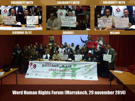 Forum Mondiale sui Diritti Umani, la solidarietà internazionale contro gli sfratti