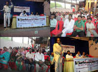Mumbai, WHD: Raduno, Memorandum e annuncio dellaTask-force unitaria anti-sfratto