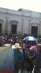 Solidaridad AIH con la lucha de los habitantes frente al congreso de guatemala