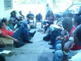 Constitución de la Coordinación General de organizaciones Haitianas ante la situación post terremoto.